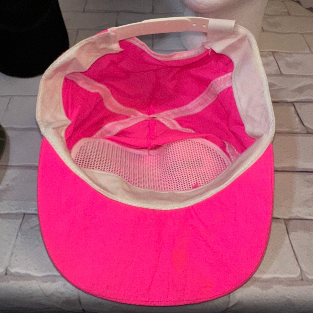 Vintage Hat Lot 3pc Anglers Pro Shop Camo Berkley Power Bait Pink Magna Corduroy - Picture 12 of 13